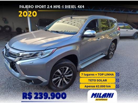 MITSUBISHI - PAJERO SPORT - 2019/2020 - Cinza - R$ 239.900,00