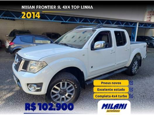 NISSAN - FRONTIER - 2013/2014 - Branca - R$ 102.900,00