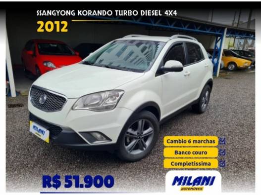 SSANGYONG - KORANDO - 2011/2012 - Branca - R$ 51.900,00