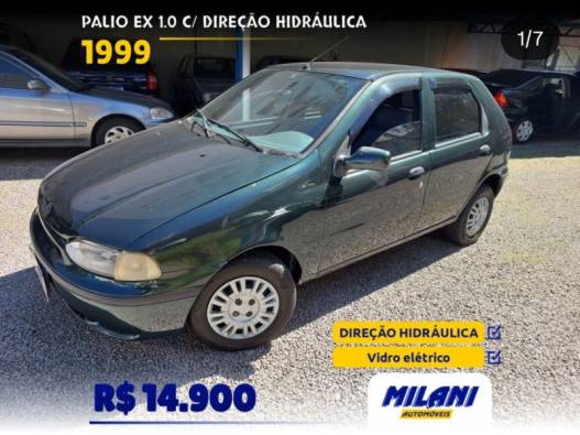 FIAT - PALIO - 1999/1999 - Verde - R$ 14.900,00