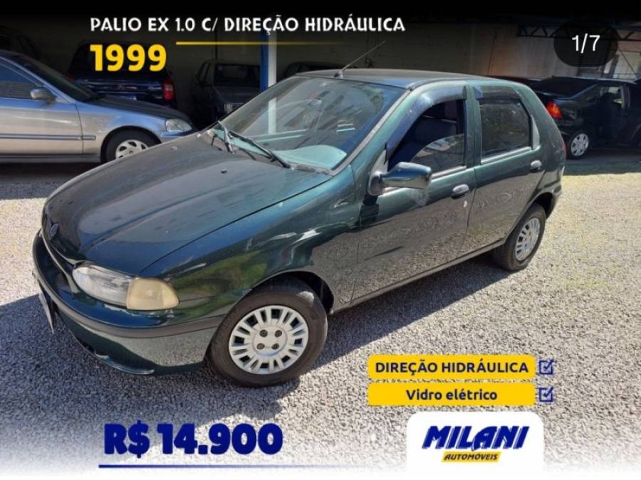FIAT - PALIO - 1999/1999 - Verde - R$ 14.900,00