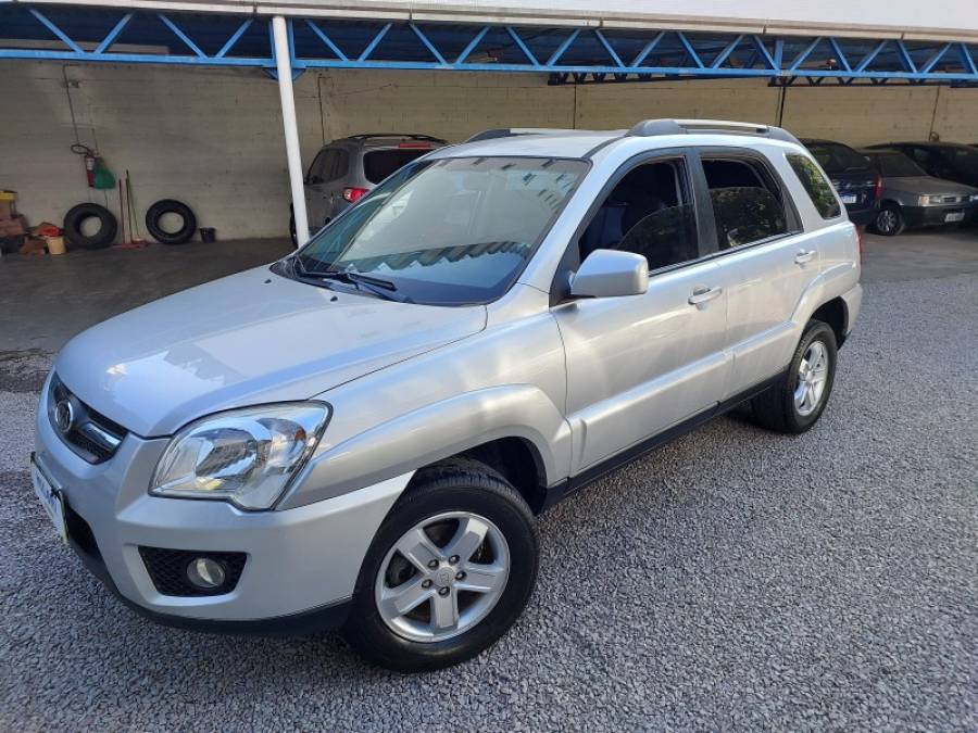 KIA MOTORS - SPORTAGE - 2008/2009 - Prata - R$ 43.500,00