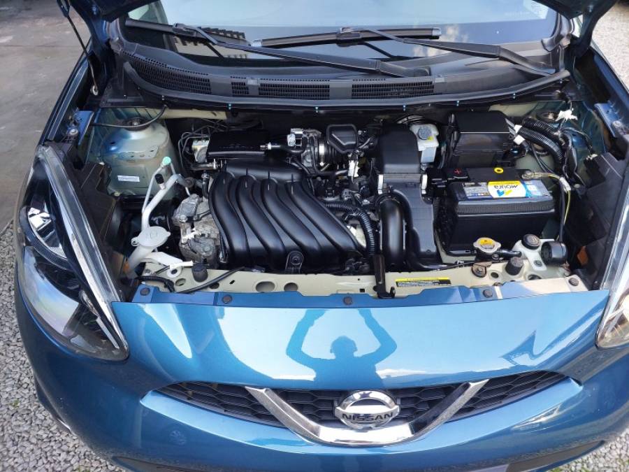 NISSAN - MARCH - 2015/2016 - Azul - R$ 47.500,00