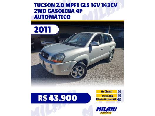 HYUNDAI - TUCSON - 2010/2011 - Prata - R$ 43.900,00