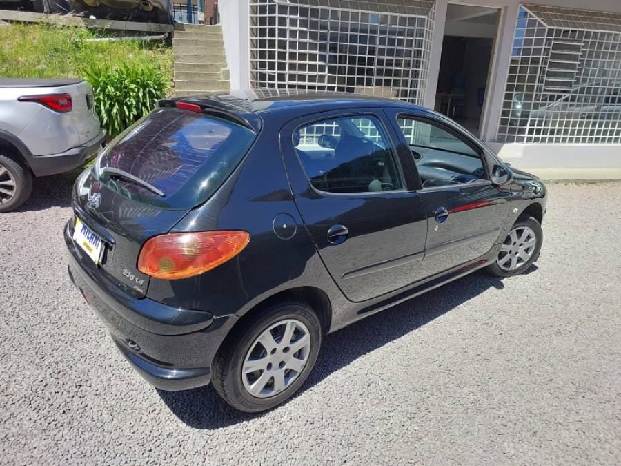 PEUGEOT - 206 - 2008/2008 - Preta - R$ 18.800,00