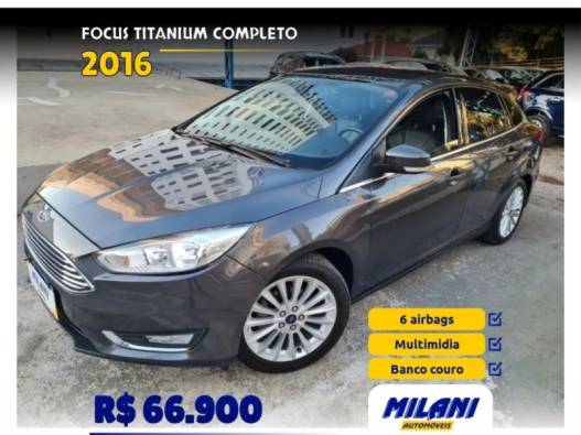 FORD - FOCUS - 2016/2016 - Cinza - R$ 66.900,00