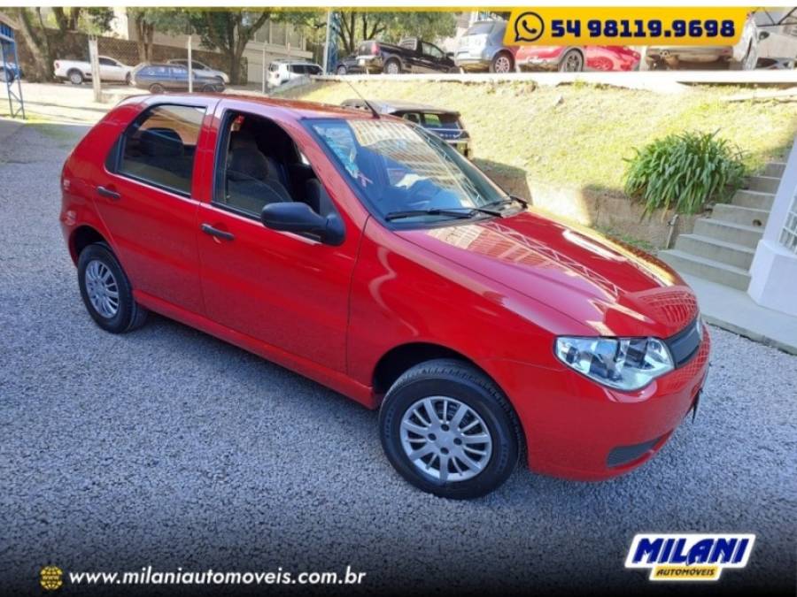 FIAT - PALIO - 2008/2009 - Vermelha - R$ 24.500,00