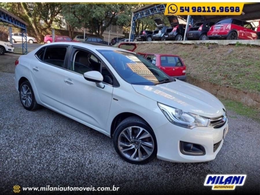 CITROËN - C4 LOUNGE - 2016/2017 - Branca - R$ 64.900,00