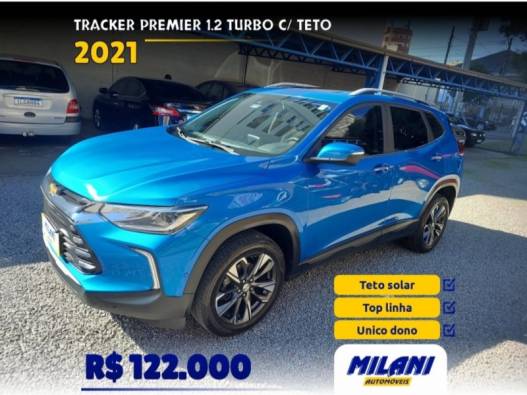 CHEVROLET - TRACKER - 2020/2021 - Azul - R$ 122.000,00