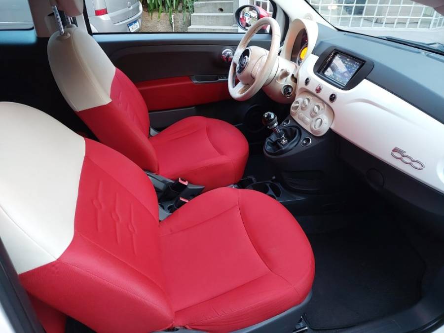 FIAT - 500 - 2012/2013 - Branca - R$ 45.900,00