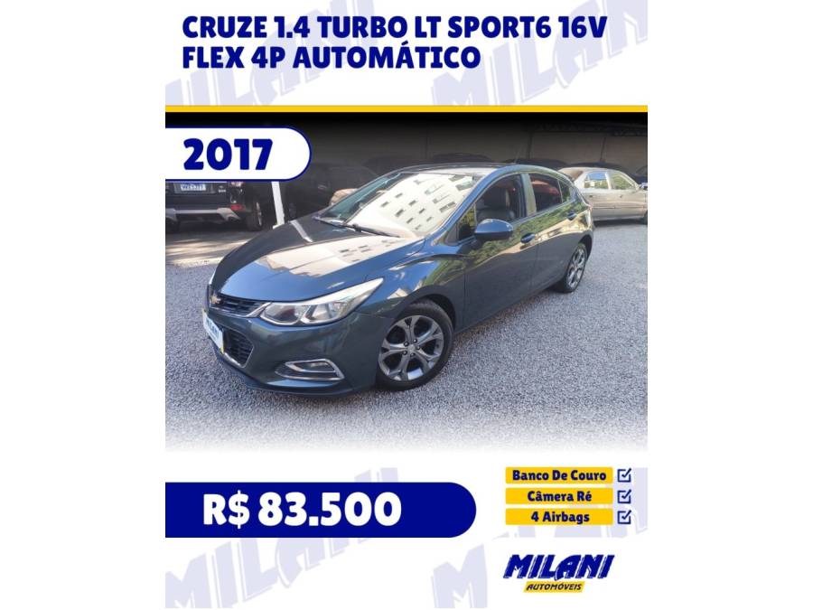 CHEVROLET - CRUZE - 2016/2017 - Cinza - R$ 83.500,00