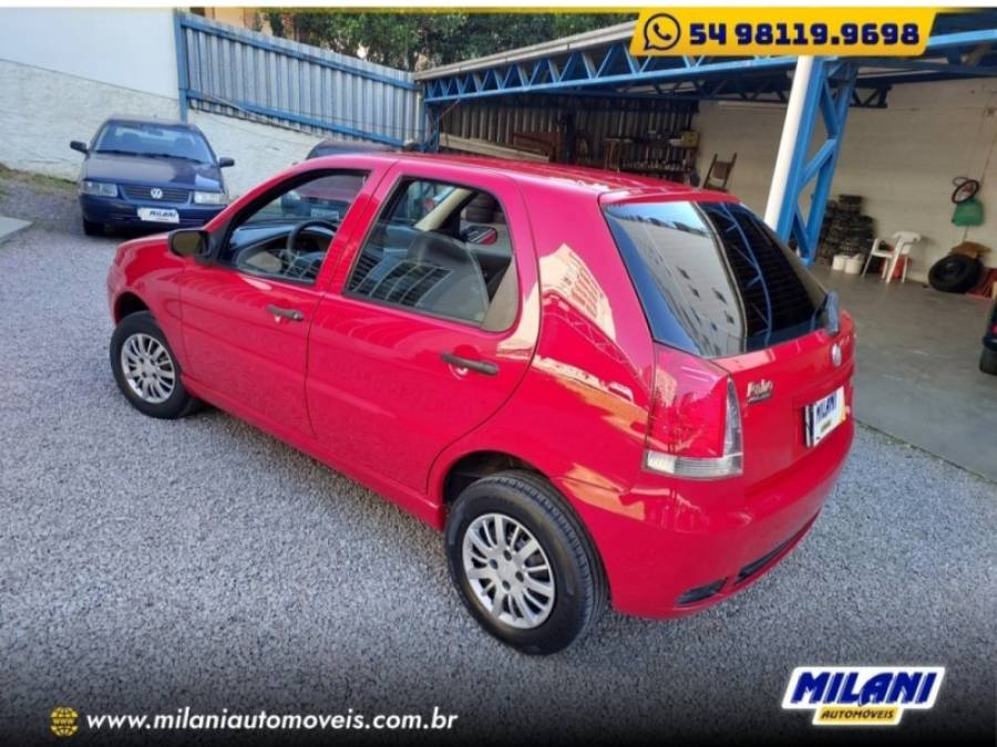 FIAT - PALIO - 2008/2009 - Vermelha - R$ 24.500,00