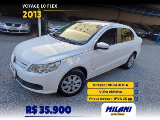 VOLKSWAGEN - VOYAGE - 2013/2013 - Branca - R$ 35.900,00