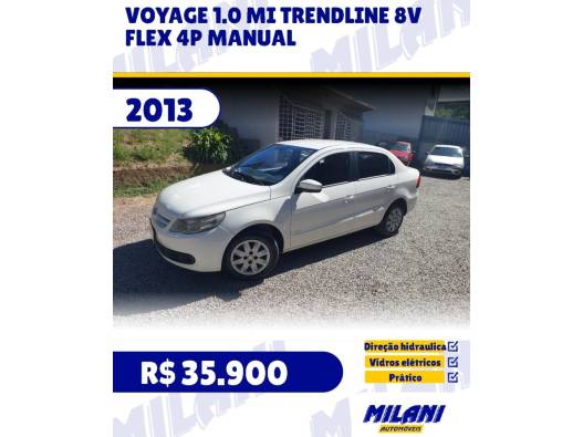 VOLKSWAGEN - VOYAGE - 2012/2013 - Branca - R$ 35.900,00