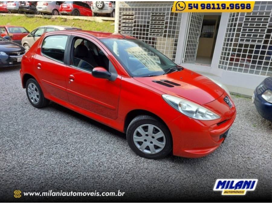 PEUGEOT - 207 - 2013/2014 - Vermelha - R$ 30.900,00