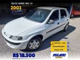 CHEVROLET - CELTA - 2002/2003 - Branca - R$ 18.500,00