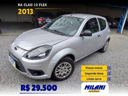 FORD - KA - 2012/2013 - Prata - R$ 29.500,00