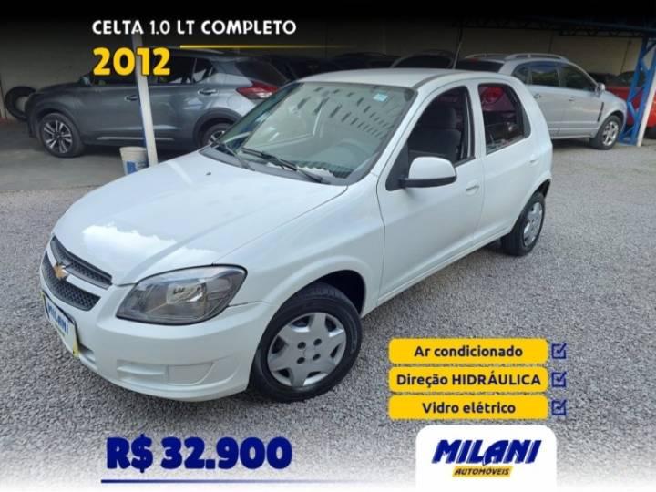 CHEVROLET - CELTA - 2012/2012 - Branca - R$ 32.900,00