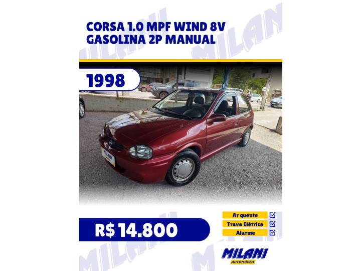 CHEVROLET - CORSA - 1997/1998 - Vinho - R$ 14.800,00