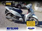 HONDA - BIZ 110I - 2018/2018 - Branca - R$ 12.500,00