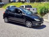 PEUGEOT - 206 - 2008/2008 - Preta - R$ 18.800,00