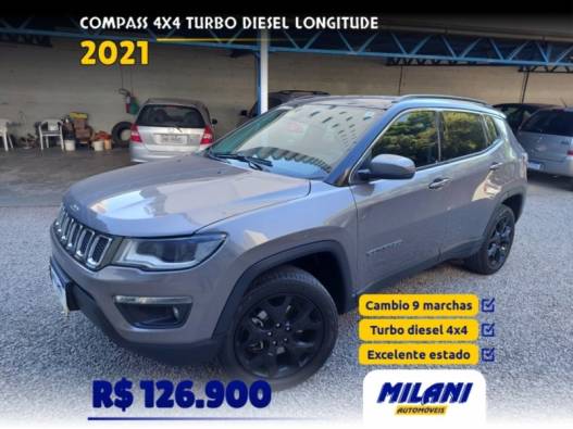 JEEP - COMPASS - 2021/2021 - Cinza - R$ 126.900,00