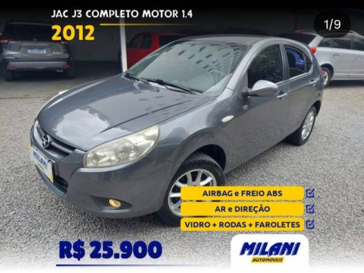 JAC - J3 - 2011/2012 - Cinza - R$ 25.900,00