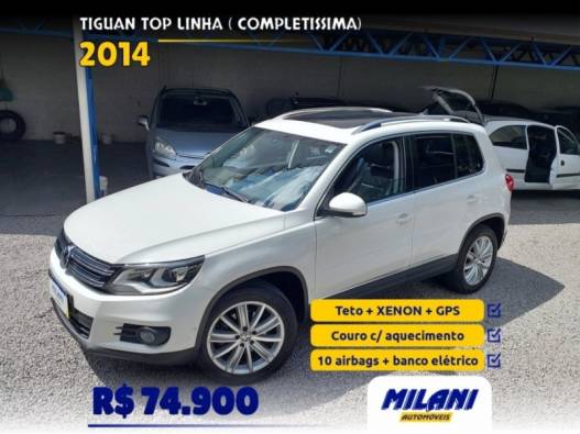 VOLKSWAGEN - TIGUAN - 2013/2014 - Branca - R$ 74.900,00