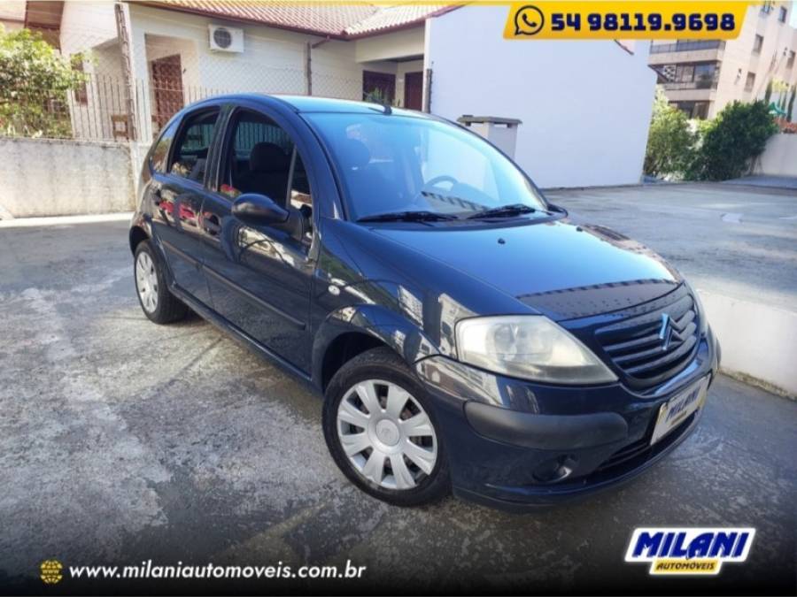 CITROËN - C3 - 2007/2008 - Cinza - R$ 25.900,00