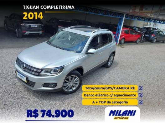 VOLKSWAGEN - TIGUAN - 2013/2014 - Prata - R$ 74.900,00