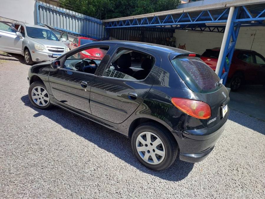 PEUGEOT - 206 - 2008/2008 - Preta - R$ 18.800,00