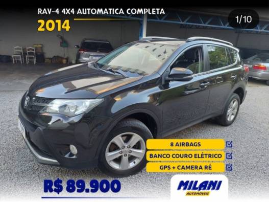 TOYOTA - RAV4 - 2014/2014 - Preta - R$ 89.900,00