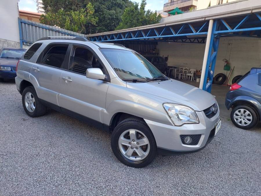 KIA MOTORS - SPORTAGE - 2008/2009 - Prata - R$ 43.500,00