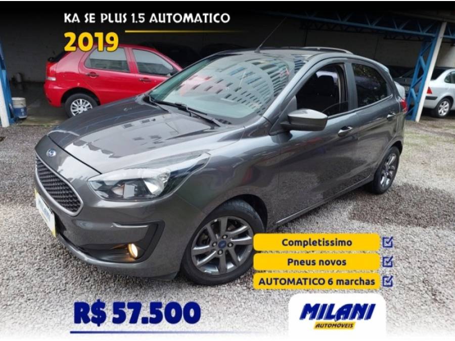 FORD - KA - 2018/2019 - Cinza - R$ 57.500,00