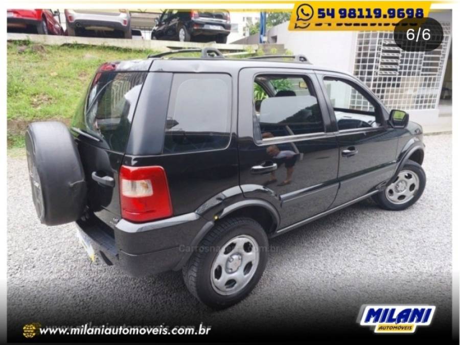 FORD - ECOSPORT - 2005/2006 - Preta - R$ 29.500,00