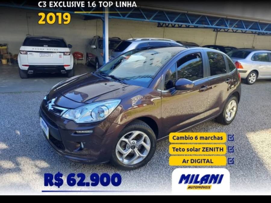 CITROËN - C3 - 2018/2019 - Marrom - R$ 62.900,00
