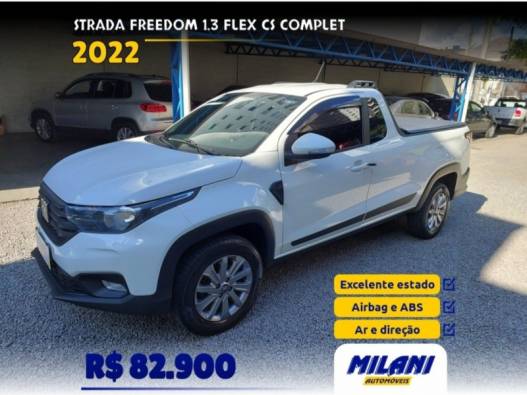 FIAT - STRADA - 2021/2022 - Branca - R$ 82.900,00