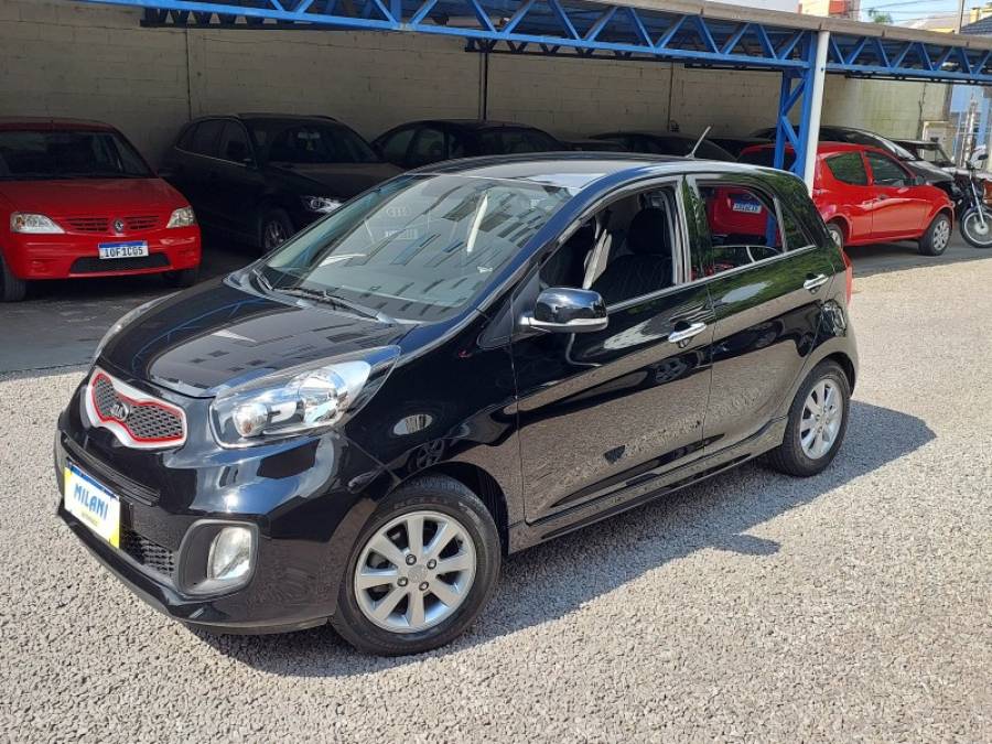 KIA MOTORS - PICANTO - 2014/2015 - Preta - R$ 51.900,00