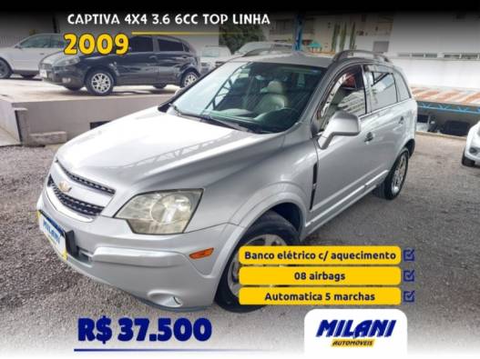 CHEVROLET - CAPTIVA - 2008/2009 - Prata - R$ 37.500,00