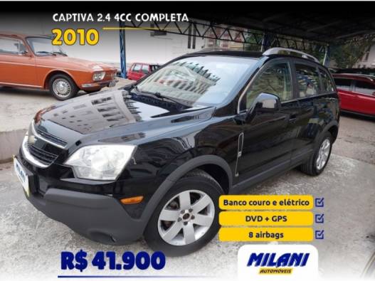 CHEVROLET - CAPTIVA - 2010/2010 - Preta - R$ 41.900,00