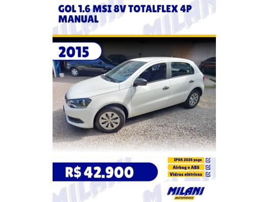 VOLKSWAGEN - GOL - 2014/2015 - Branca - R$ 42.900,00