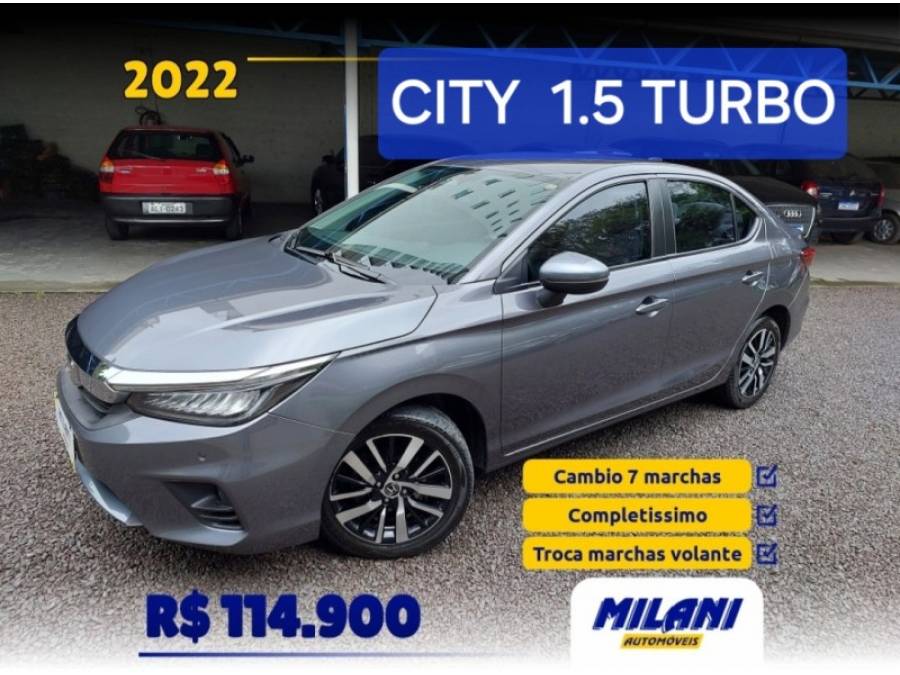 HONDA - CITY - 2022/2022 - Cinza - R$ 114.900,00